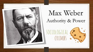 Max Weber Authority and Power [upl. by Ennove]