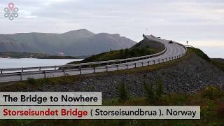 quotDrunk Bridgequot in Norway Storseisundet Bridge The Atlantic Road VIDEO TRAVELS ONE MINUTE GUIDE [upl. by Wilfrid741]