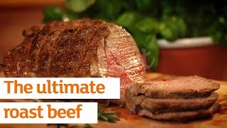 How to cook the ultimate roast beef With Rejina SaburCross  Recipe  Sainsburys [upl. by Hamnet660]