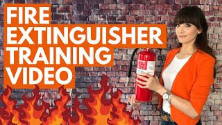 Free Fire Extinguisher Training Video  OSHA  Updated for 2020 [upl. by Valenta635]