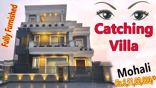 Eye Catching Villa at GMADA Sector Mohali  Magnificent Interior  Park Facing Villa  East Facing [upl. by Psyche]