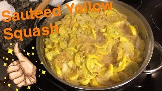 How to Make Sauteed Yellow Squash [upl. by Ydda]