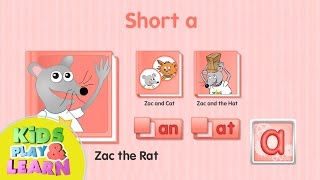 Zac The Rat  Starfall Learn To Read [upl. by Drarej]