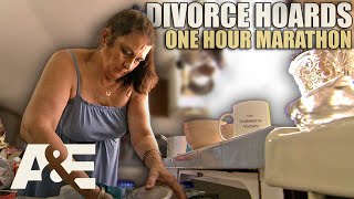 Hoarders DIVORCE Hoards  OneHour Compilation  AampE [upl. by Tiras]