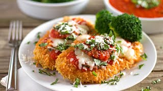 Oven Baked Chicken Parmesan Recipe [upl. by Schreck679]