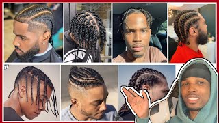 best braided hairstyles for men [upl. by Olrak]