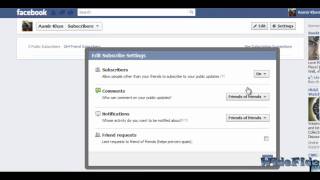 Facebook  How to Disable Subscribers  Remove Subscribe Button [upl. by Arrac]