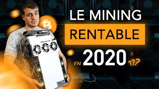 Le MINING de crypto estil rentable en 2020  Avec quel mineur [upl. by Rebeka]