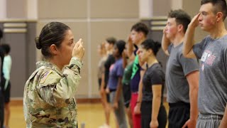 New US Army Recruits Prepare for Basic Training [upl. by Idet]