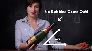 How to Open Champagne Without it Exploding [upl. by Sokairyk42]