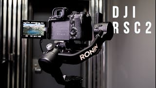 DJI RONIN RSC 2  Setup Unboxing Balancing [upl. by Godard]