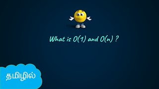 BigO Notation  O1 and On  Time Complexity  DSA in tamil  Analysis of array operations [upl. by Etnuahs]