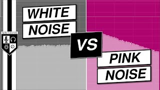 White Noise vs Pink Noise Audio Engineering amp Music Production [upl. by Gabby13]