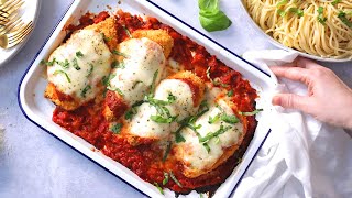 Chicken Parmesan with Homemade Marinara Sauce [upl. by Joelynn]