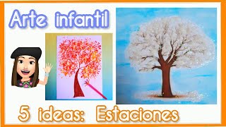 5 técnicas de arte para niños sencillas [upl. by Greene]