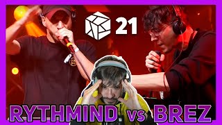 Rythmind vs Brez  GBB 21  Reaccion [upl. by Nahgam]