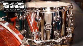 DW Performance Series Steel Snare Drum 8x14 [upl. by Wittie]