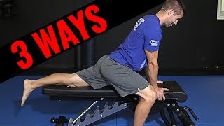 Top 3 Psoas Stretches  Loosens Tight Hip Flexors [upl. by Amasa]