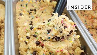 Edible Cookie Dough Shop Is Taking Over NYC [upl. by Colligan]