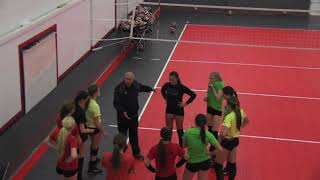 Serve Receive Volleyball Drill Progression [upl. by Ianthe]