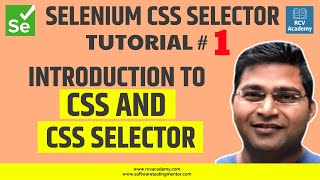 Selenium CSS Selector 1  Introduction to CSS and CSS Selector [upl. by Smalley]