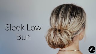 Sleek Low Bun Tutorial [upl. by Lundquist]