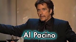 Al Pacino Accepts the AFI Life Achievement Award in 2007 [upl. by Franckot]