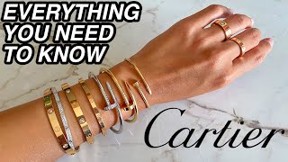 WATCH THIS BEFORE BUYING CARTIER  Big Cartier COMPARISON  REVIEW  LOVE amp JUSTE UN CLOU UNBOXING [upl. by Areemas745]