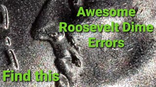 2016 P and 2017 P Roosevelt Dime errors that you should look for [upl. by Batty685]