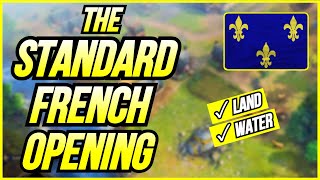 The Standard French Build Order AOE3 [upl. by Hernardo570]