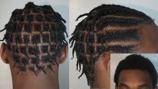 HOW TO BRAIDS  TWIST ON SHORT MAN HAIR [upl. by Obola542]