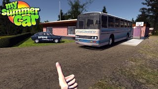 My Summer Car  MY NEW BUS [upl. by Festus129]