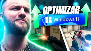 GUÍA de OPTIMIZACIÓN para JUEGOS  GAMING FPS  WINDOWS 11 [upl. by Leffen838]