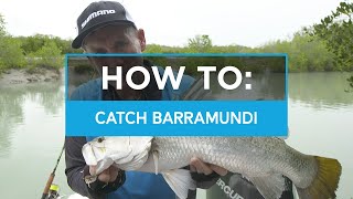 HOW TO Catch Barramundi in creeks and drains [upl. by Eibrik909]