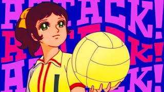 The No1 Volleyball Anime  Attack No1 1969 [upl. by Natal307]