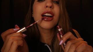 Lipgloss Plumping amp Classic Wet Mouth Sounds  UPCLOSE ASMR [upl. by Maurine899]