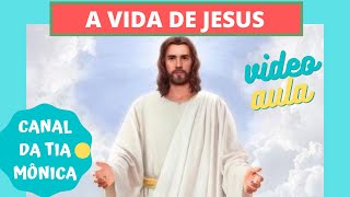 A vida de Jesus  Evangelização infantil  canaldatiamonica [upl. by Erkan]