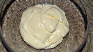 How to Make Homemade Mayonnaise  Easy amp Perfect Mayonnaise Recipe [upl. by Aneertak907]