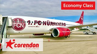 CORENDON Airlines Review  Kos  Nuremberg  Boeing 737800  Economy [upl. by Asylla910]