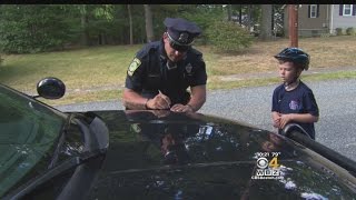 Walpole Police Ticket Children For Good Behavior [upl. by Nimajaneb]