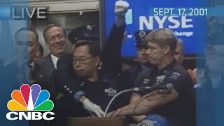 Reopening the NYSE after 911  Archives  CNBC [upl. by Leoj362]