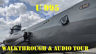 German WWII Submarine Walkthrough amp Tour The U995  Type VIIC41 [upl. by Kcirrem41]