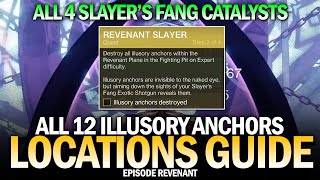 All Illusory Anchor Locations in Kells Fall Exotic Mission All 4 Catalysts Guide Destiny 2 [upl. by Consolata320]