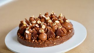 Chocolate Dacquoise Cake – Bruno Albouze [upl. by Richlad]