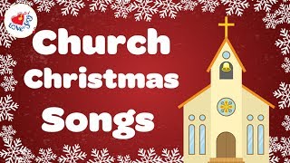 Christmas Songs Hymns and Carols Playlist with Lyrics 1 Hour [upl. by Ravo]