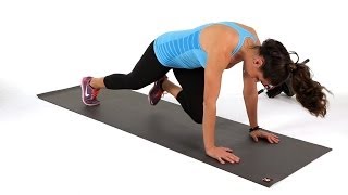 How to Do a Mountain Climber Plank  Abs Workout [upl. by Novahs939]