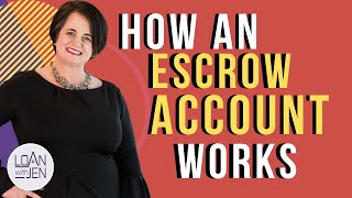 How an Escrow Account Works  loanwithjen escrowaccount [upl. by Carlye]