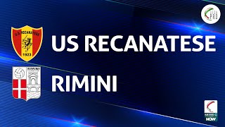 Recanatese  Rimini 14  Gli Highlights [upl. by Annasor]