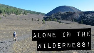 2 Days Alone in the Wilderness – Backpacking Lassen Volcanic National Park Vanlife Adventures [upl. by Elconin]