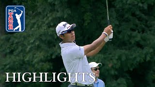 Hideki Matsuyama’s highlights  Round 3  Wyndham 2018 [upl. by Ragland260]